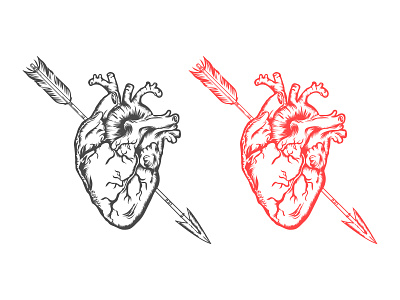vector art design art artist design graphic design heart illustration illustrator vector vectorart vectortrace