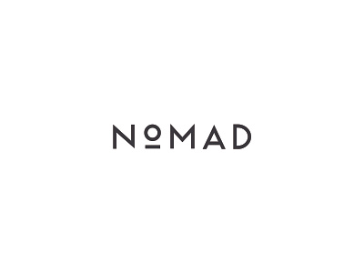 NOMAD Logo brand design brand identity branding design font lettering logo logo design logotype typography