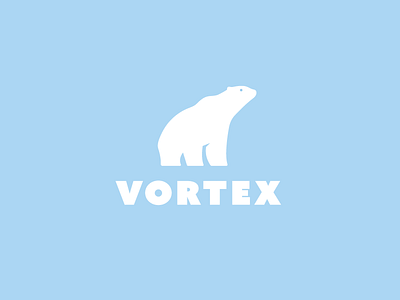 Polar Vortex bear branding design digital art illustration logo minneapolis minnesota polar polar bear vortex weather
