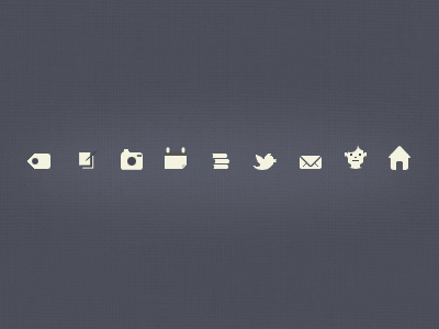 Web Icons (WIP) archive calendar cat email home icon twitter user web web icons wordpress write