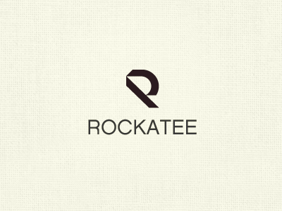 Rockatee Logo (final revision) branding logo mark