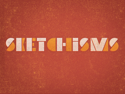 Sketchisms Logo - Custom Type by Maleika E. A. on Dribbble