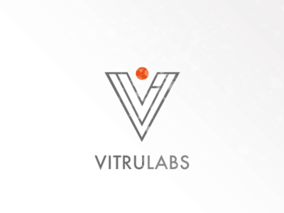 Vitrulabs Logo Concept (WIP) vitruvian man lettermark lettering illustration vintage typography ux branding vector logo bauhaus