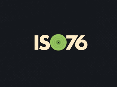 ISO76 Logo Concept 3b light on dark (contrast)