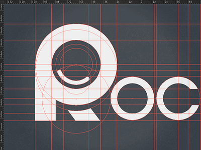 Rockatee Redesign (logo) WIP bauhaus custom font geometrical type logo responsive design retina rockatee rwd svg type vector