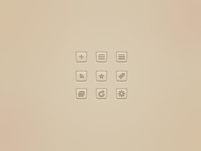 Mr Reader RSS App icons (revised and still a WIP)