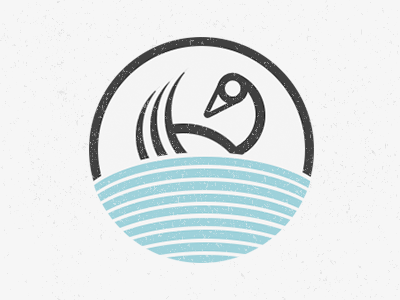 Swan badge bauhaus grunge illustration lake neue sachlichkeit patterns swan textures vintage water