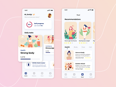 Women body positivity app