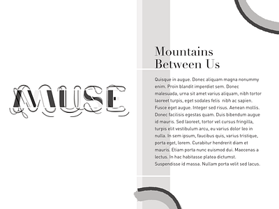 Movement Muse artisitic concept custom custom lettering custom type design font font design geometric layout design magazine minimal moving type sans sanserif typeface typography