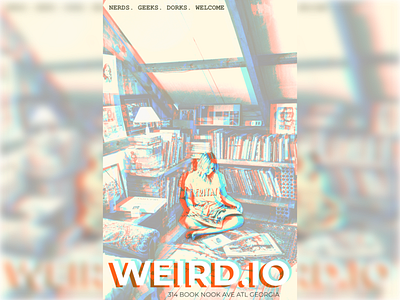 Weirdo w/ Emphasis on Weird 3d affinitydesigner art balance collage composition design graphic design illustration meaning