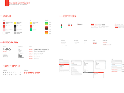 Makeja Styleguide