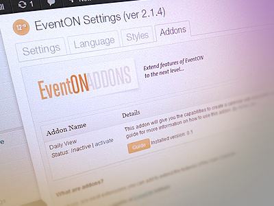 Addons for EventON addons event calendar eventon