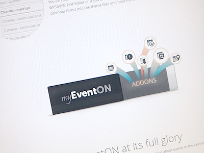myEventON Addons graphic addons button extensions plugin wordpress