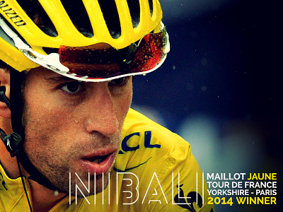 Nibali; Tour de France Winner. Too soon? bike cycling de france manipulation nibali photo tour typography winner