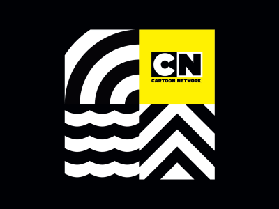 CN / ID Re-Brand #02 2d animation animated gifs cartoon network channel design gifs illustration loop motion motion design susanna basone television