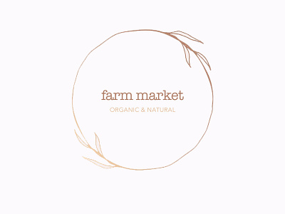 Farm Market branding design dribbble graphicdesign icon illustration logo weeklywarmup