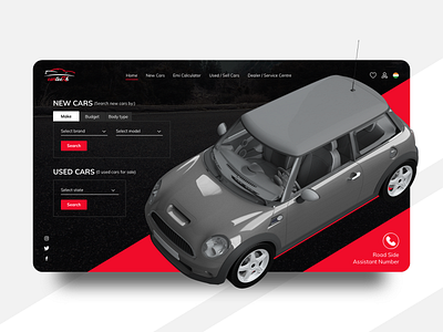 Carteckh Landing Page 3d branding car design interaction interface landing landing page design landingpage logo ui ux web web design website design