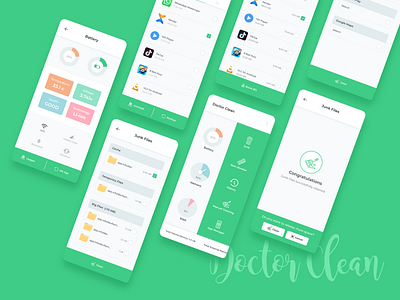 Doctor Clean Mobile App android app android app design app app design cache clean ios app ios app design mobile mobile app mobile app design mobile design mobile ui ui ui design uikit uiux uiuxdesign uiuxdesigner ux