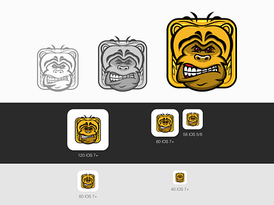 Monkey Runner Game Icon