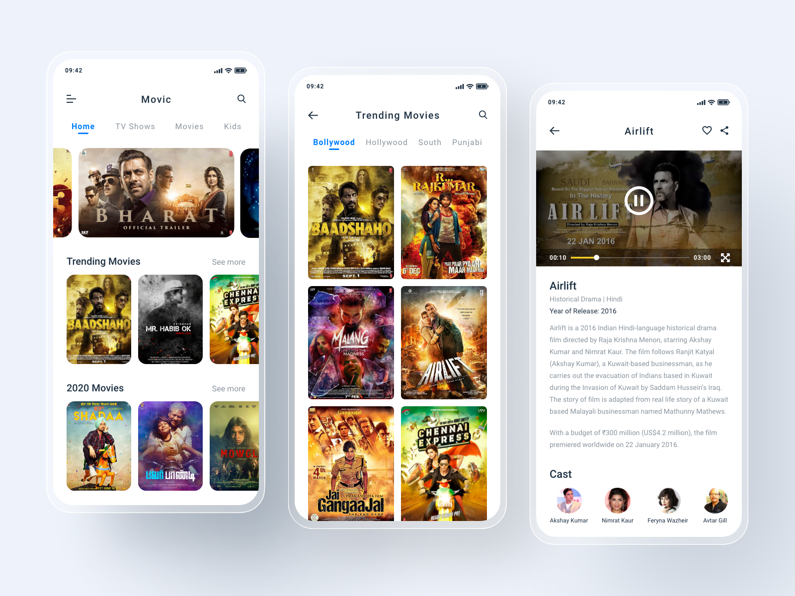 Movic App Design By Shashank Tyagi On Dribbble