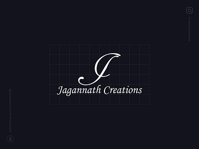 Jagannath Creations Logo Design designer logo logo design logos logotype