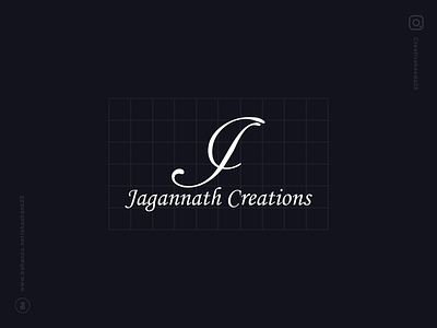 Jagannath Creations Logo Design
