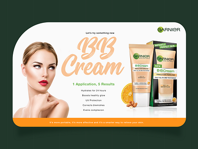 Garnier B.B Cream Ads Concept advertising branding design graphic design illustration logo web