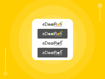 eDaalRoti Logo Design branding design interface logo ui ux vector