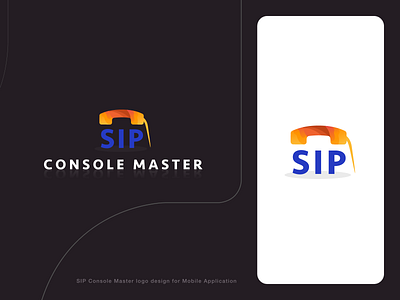 SIP Console Master Logo Design application branding design interface logo mobile ui vector