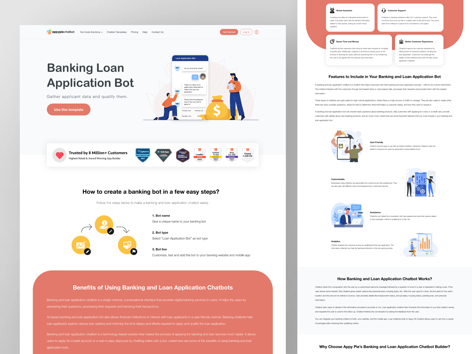 Banking Loan Application Bot Web Design By Shashank Tyagi On Dribbble