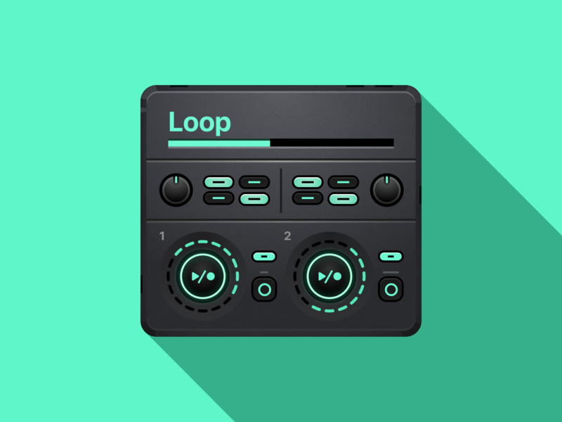 Music Band - Loop Device app app design design device graphic design loop mobile app music music app music band ui uiux uiux design