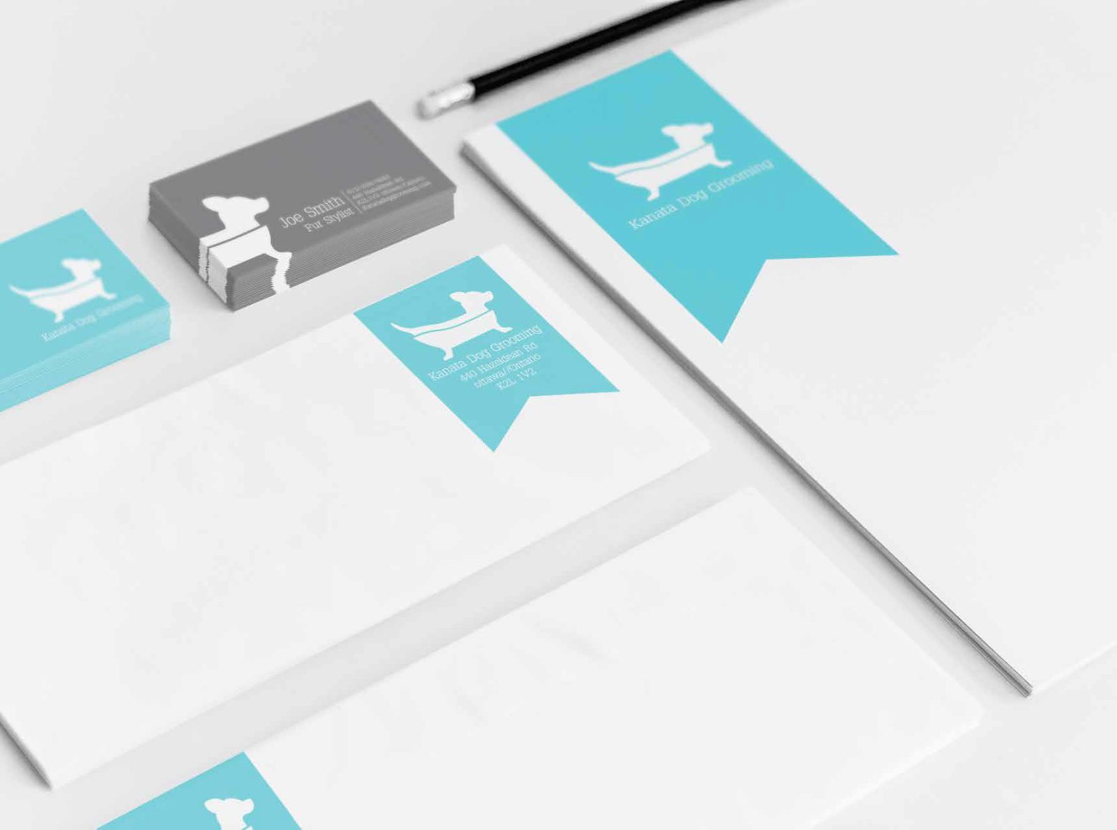 Kanata Dog Grooming Logo Design by Michelle Lauer on Dribbble