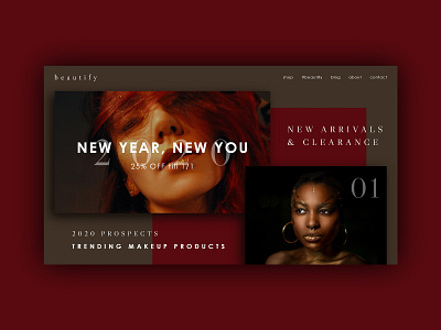 beautify 01 beauty design ui web