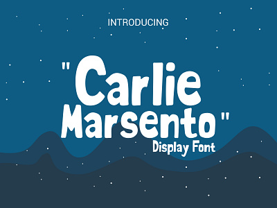 carlie marsento Display font 3dsmax modelling book cover branding design exebithion font fontself logo print ads product design