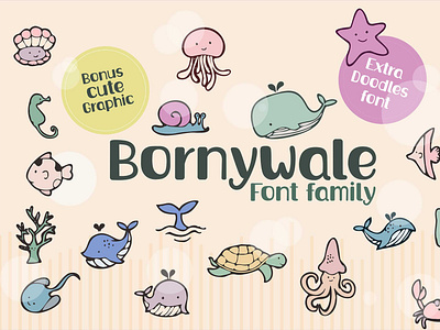 Bornywale font family