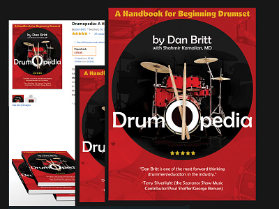 Drumopedia book cover Design