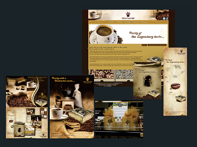 Dewi Luwak Cofffee Product and Corporate design