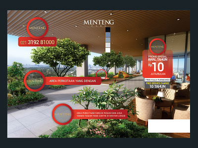 Menteng Park Aparment TVC Template book cover branding commercial ad design design booth exebithion illustration logo modelling print ads product product design typography vector