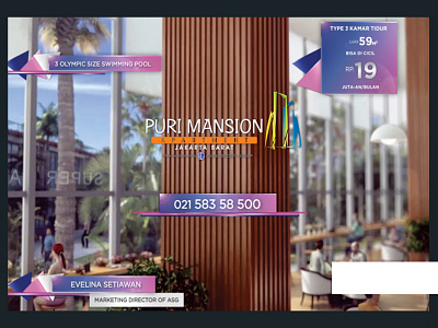 Puri Mansion Apartment TVC Template Design