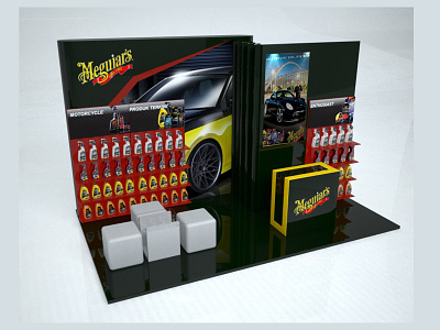 Meguiars booth design exebhition