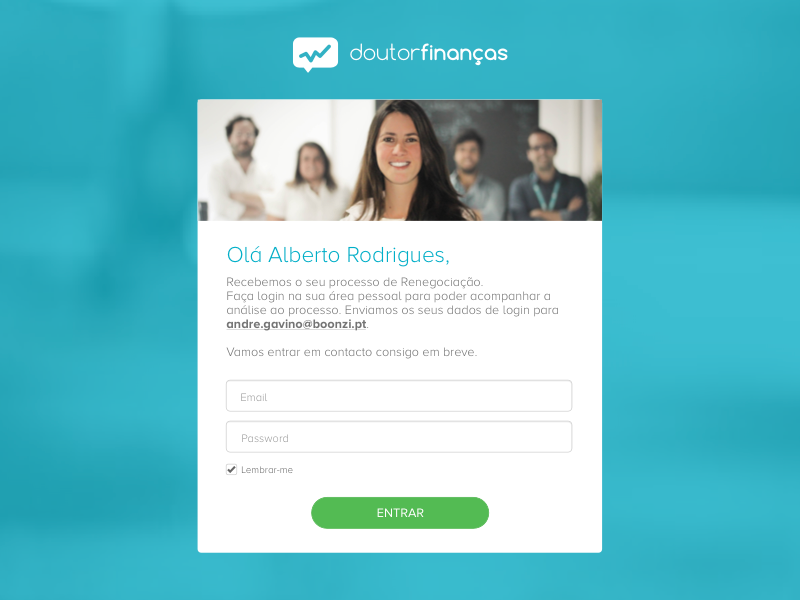 Doutor Finanças | Login screen user experience interfaces user interface design doutor finanças doutor financas dr financas hello login login screen