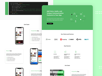Switchboard Landing Page Design