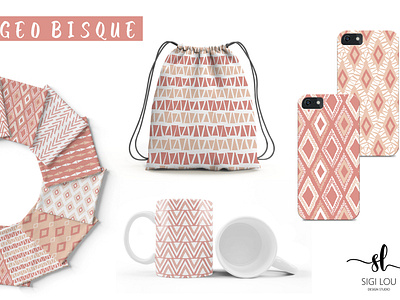 Geo Bisque Pattern Collection