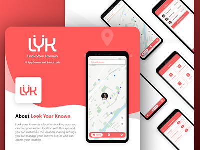 Location Tracking App UI Concept appui design location tracking app ui concept locationapp ui uidesign ux web