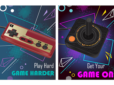 Retro Game Posters consoles game gaming posters retro