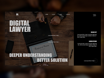 Digital Lawyer ui uidesign webdesign websites