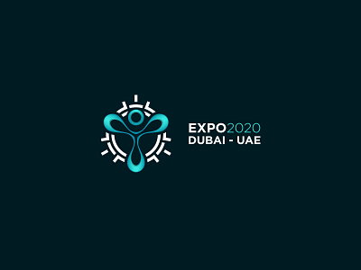 EXPO 2020 Dubai UAE Logo proposal branding clean graphic design illustration logo logo design mark symbol typography