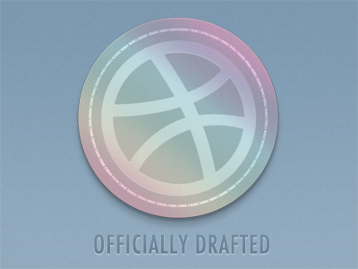 Hello Dribbble! drafted