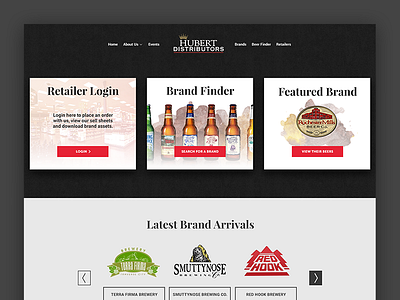 Hubert Distributors Website