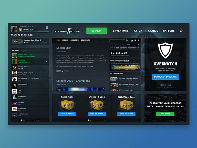 CS:GO User Interface Redesign